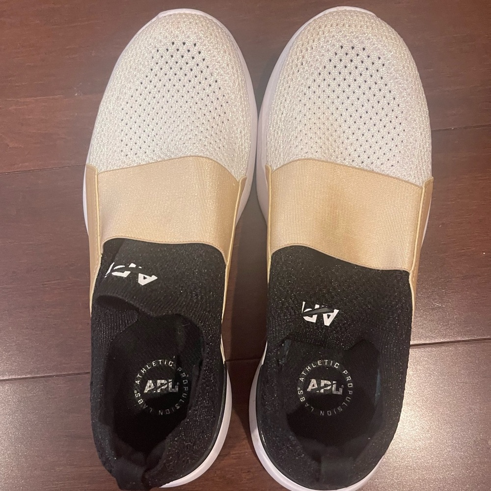 guc APL black gold Slip-On Sneakers 7